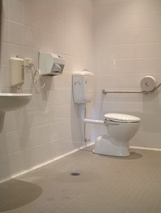 disabled bathroom