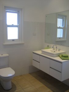 wall hung customised vanity design