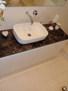 narble bench top and counter top hand basin
